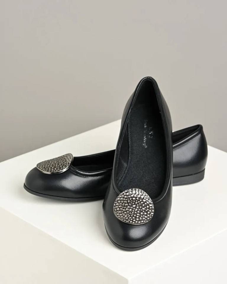 Emelie Strandberg Ženske baletanke C183, Crne