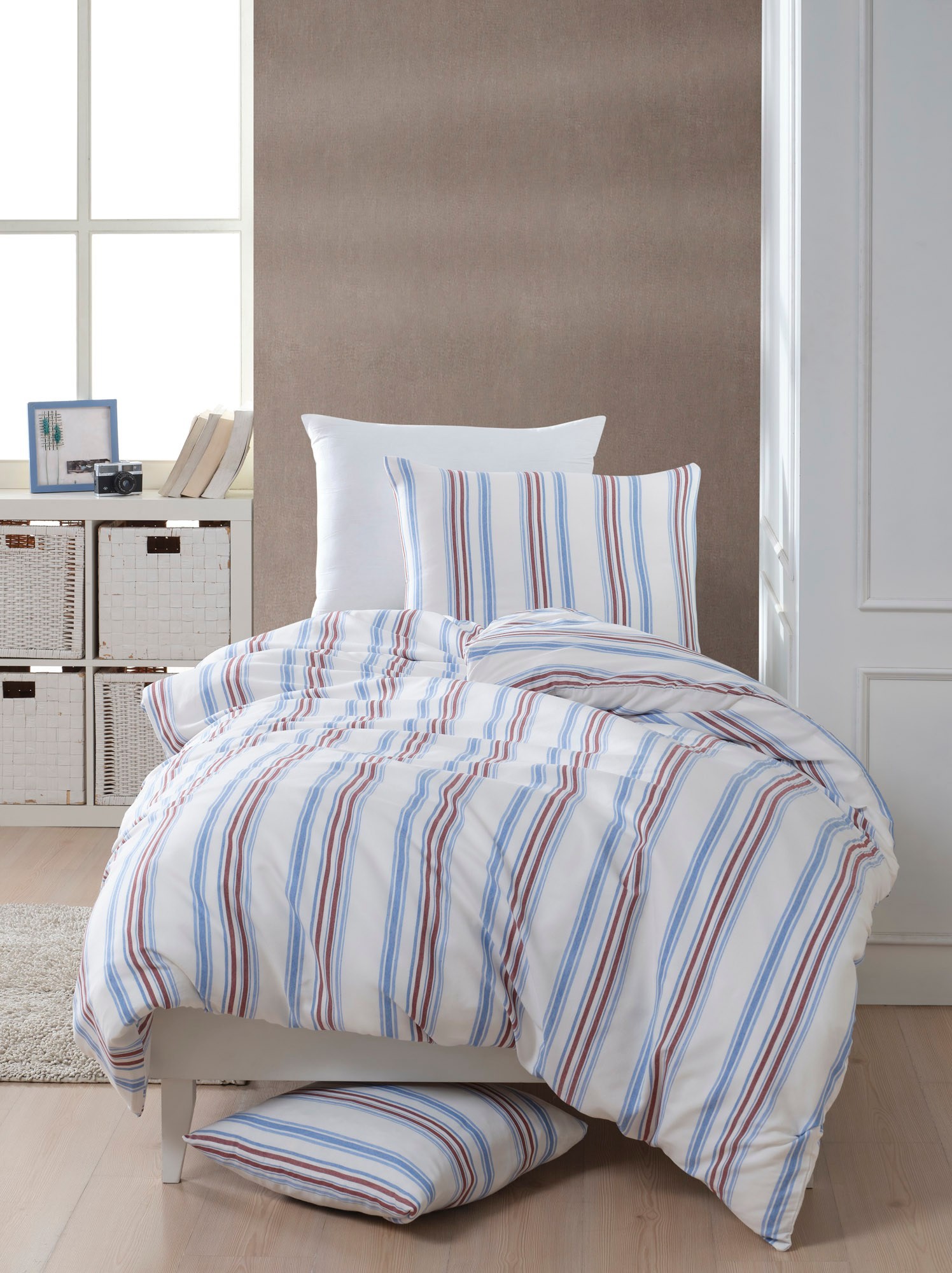 L'essentiel Maison Set Single posteljine Zagreb, 140x200cm, Beli