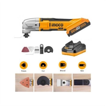 Ingco Aku multi alat CMLI2022, 20V, Crno-žuti