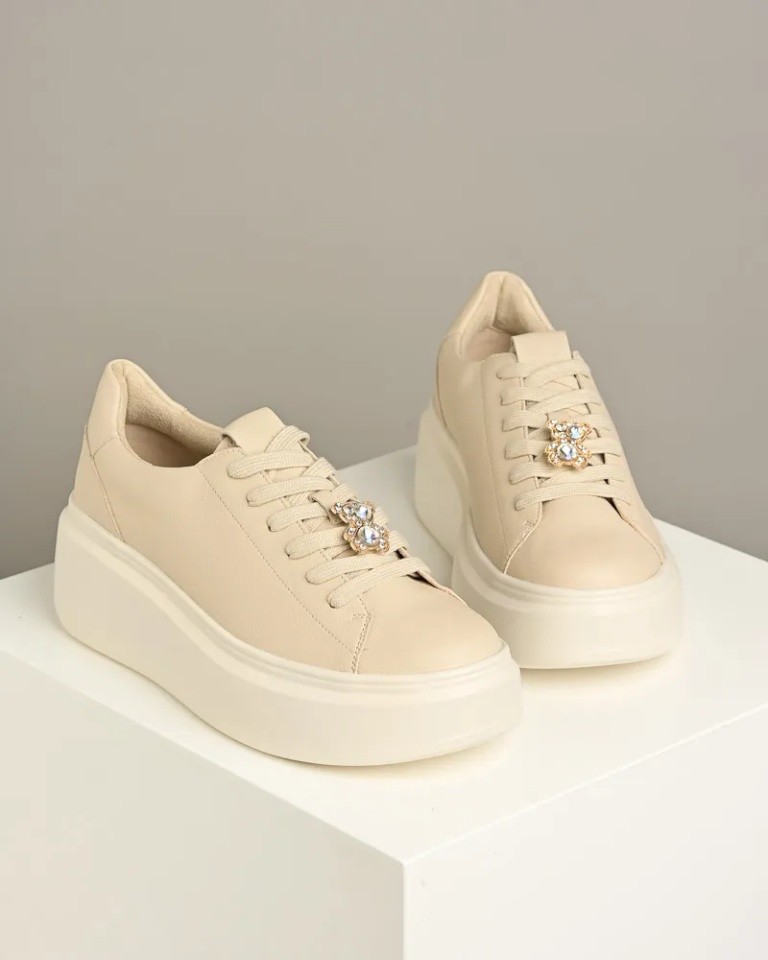 Emelie Strandberg Ženske patike P9012, Bež