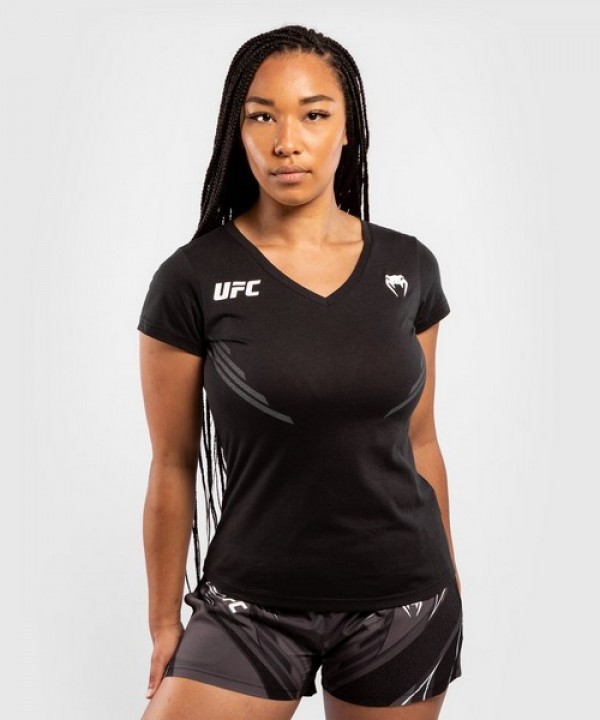 Venum Ženska majica UFC Replica, Crna