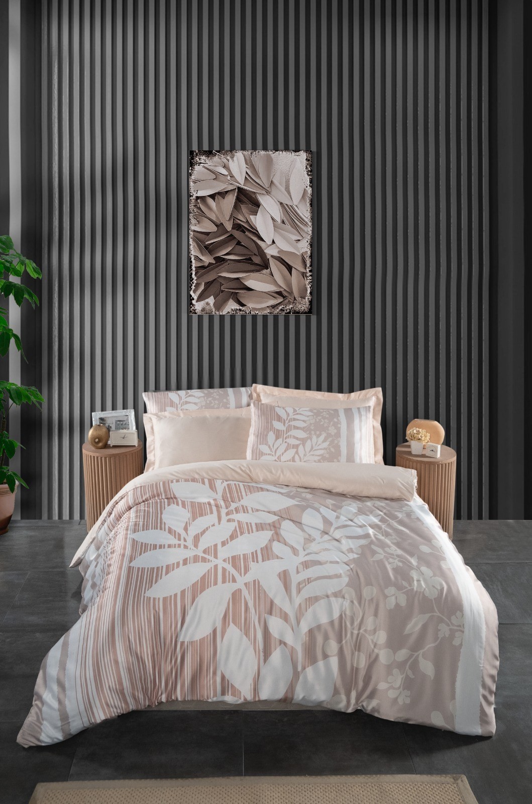 L'essentiel Maison Komplet posteljine 480, 160x220cm, Krem