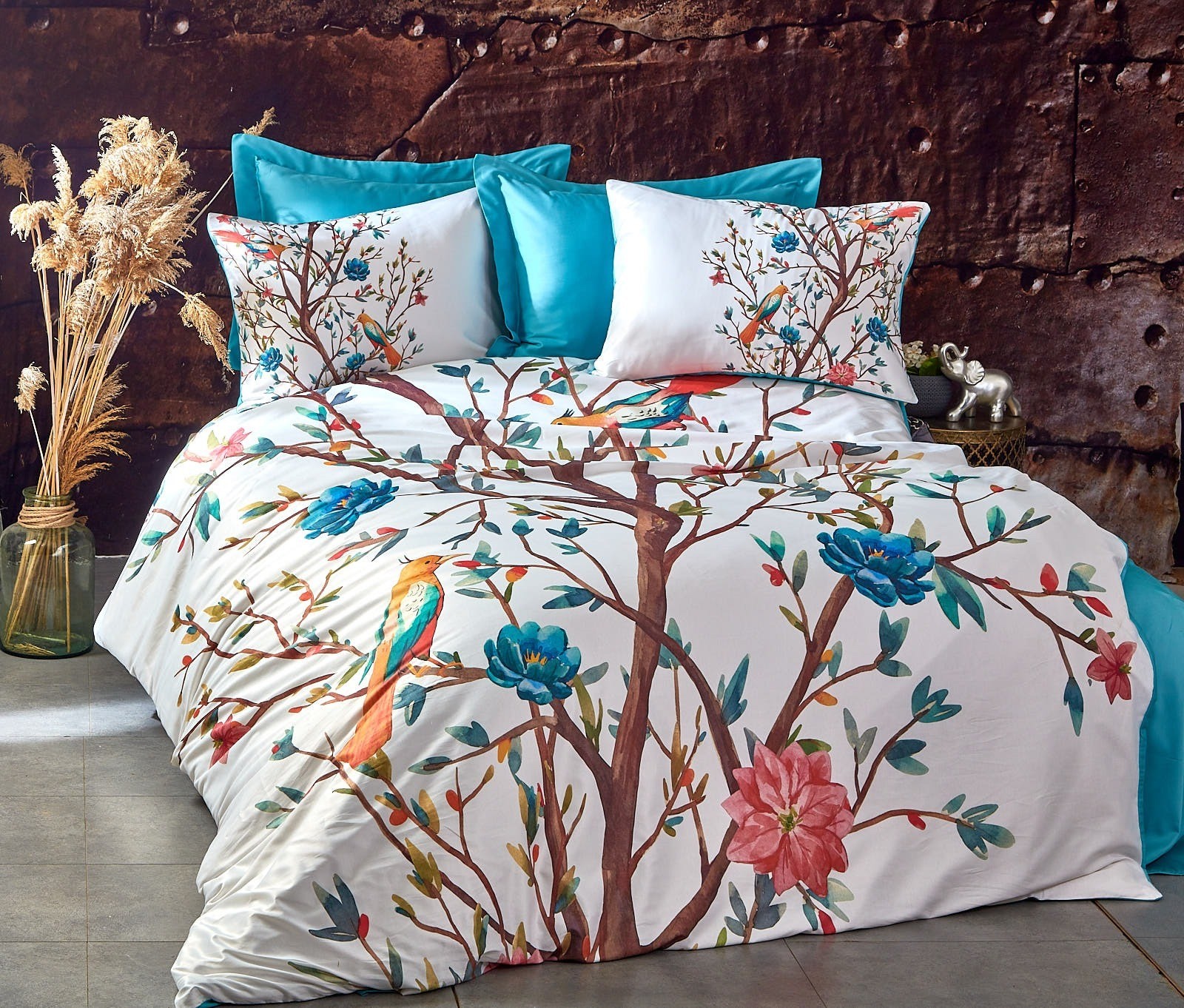 L'essentiel Maison Set Double posteljine 476, 200x220cm, Tirkizna