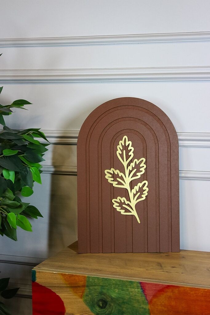 Wallity Slika Ersy3Doval9-1828, MDF, 18x28x2 cm