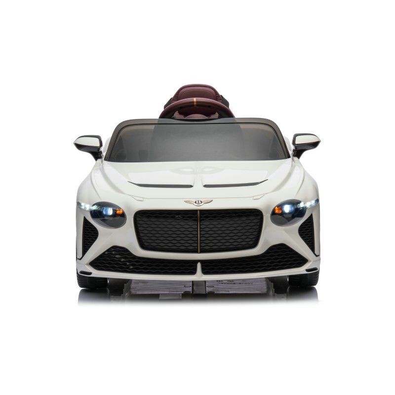 Premium Stil Automobil na akmulator za decu Bentley Bacalar, 12V, Beli