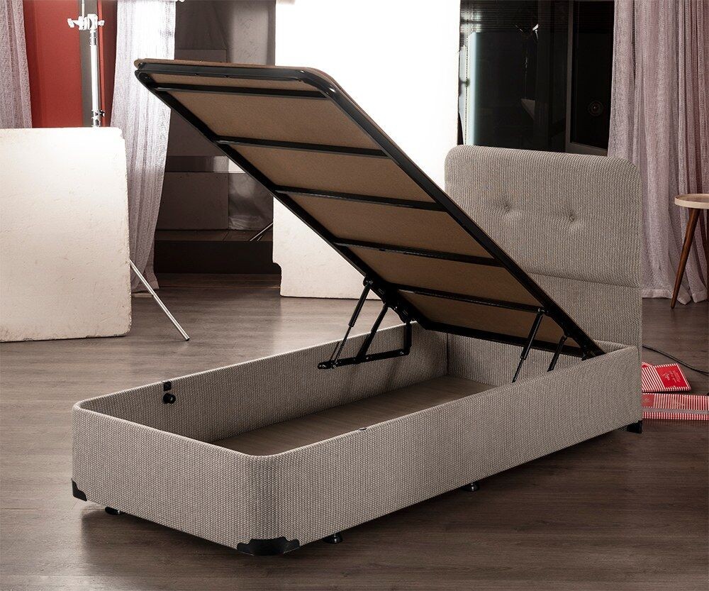 Hanah Home Osnova za krevet Luna, 90x36x200 cm,Bež