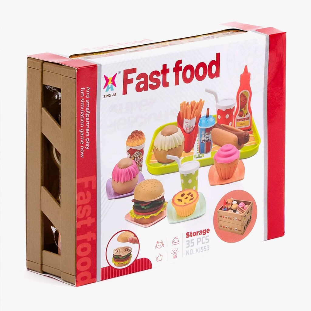 Jungle DečijI Set namirnica za brzu hranu XJ553