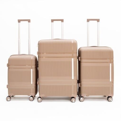 Set Kofera Voyage 3/1 Soft, Roza