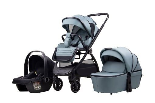 La Mama Kolica za bebe 3u1 Trio, Zelena