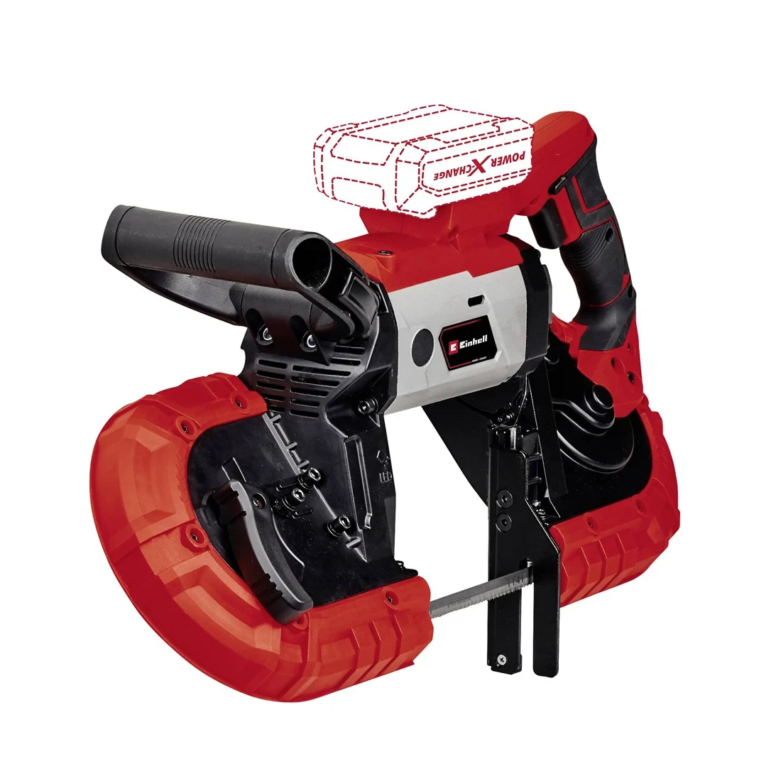 Einhell ručna bežična tračna testera Pkc TE-Mb 18/127 Li-Solo