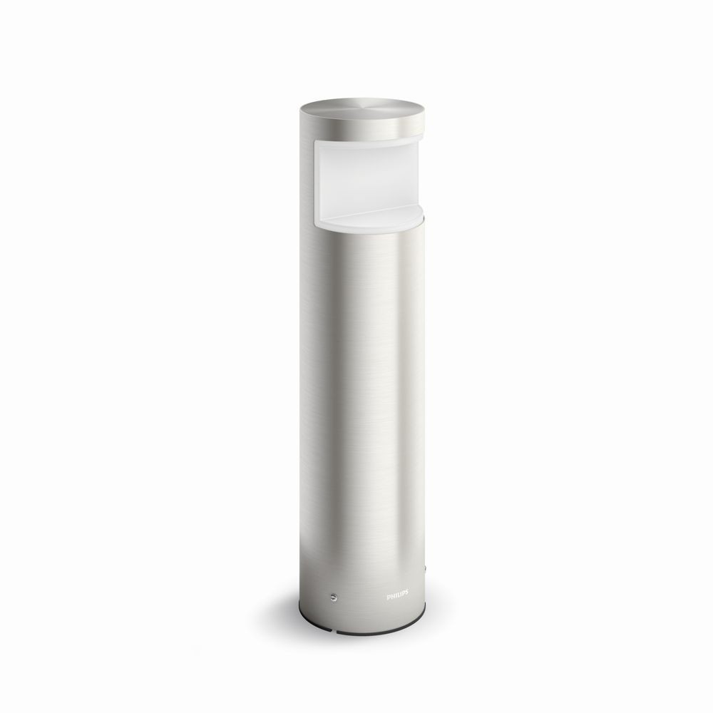 Philips Squirrel Podna spoljašnja lampa Inox, 1x6W, 230V, Hrom