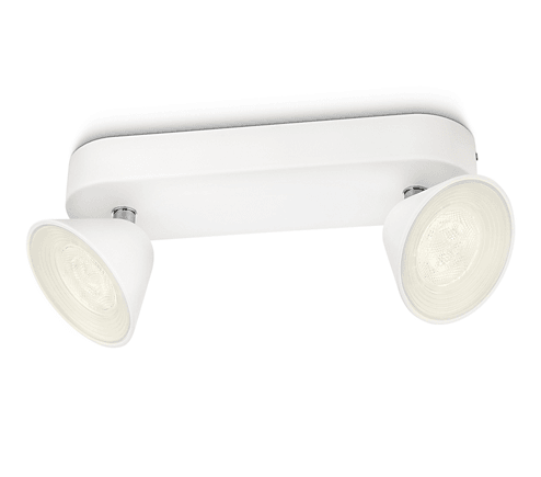 Philips Spot Luster Tweed, 2x3W, SELV, Beli