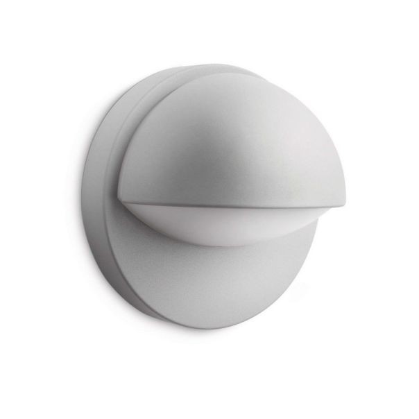 Philips June Zidna spoljašnja lampa, 1x12W, 230V, Siva
