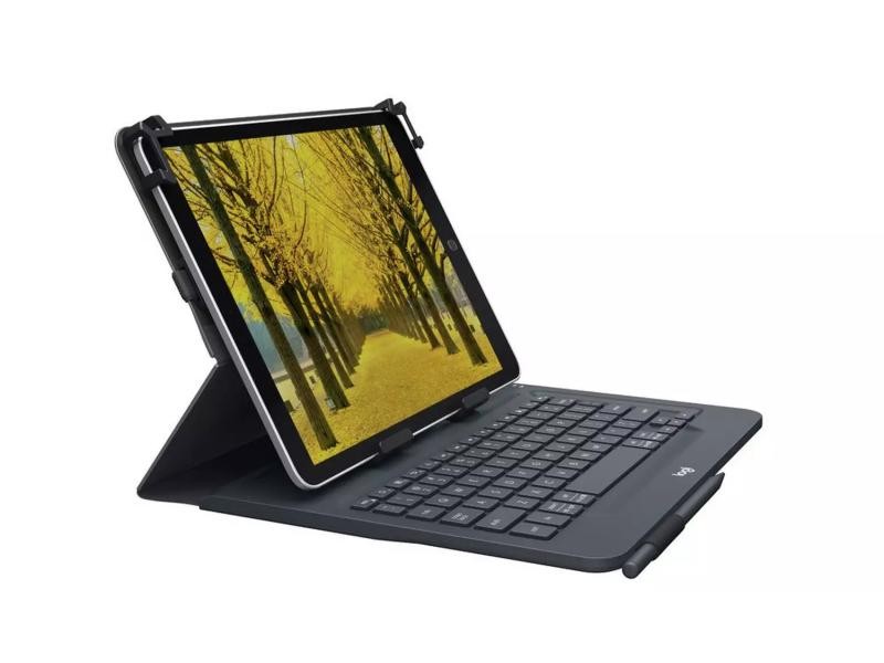 Logitech Tastatura za tablete Univerzalna, Folio, Bluetooth Za 9-10" Apple, Android, Windows, Uk, Crna