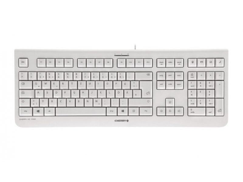 Cherry Tastatura KC-1000, USB, Bela