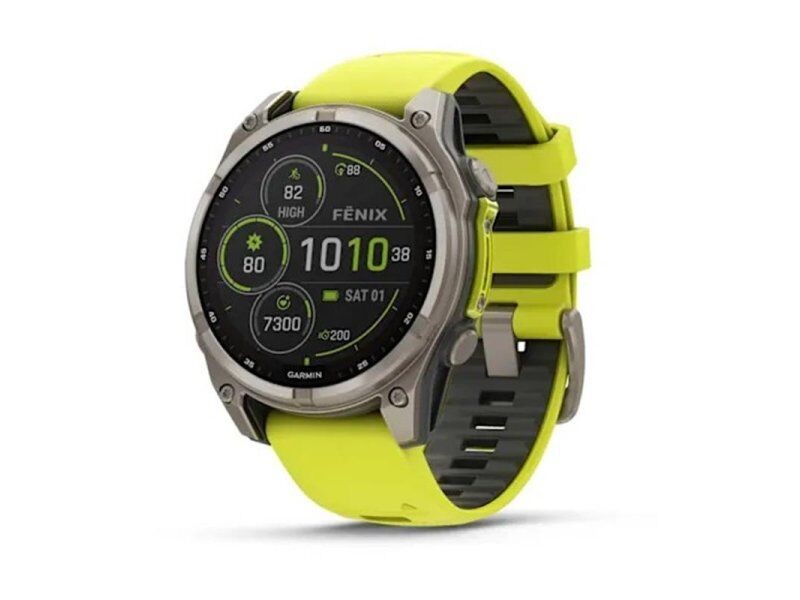 Garmin Pametni sat Fenix 8 47, Sapphire, Solar 010-02906-21, Žuti