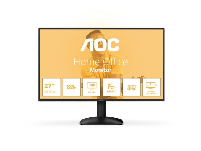 AOC Monitor 27B31H, 27", FHD, IPS, 120Hz, Adaptive Sync