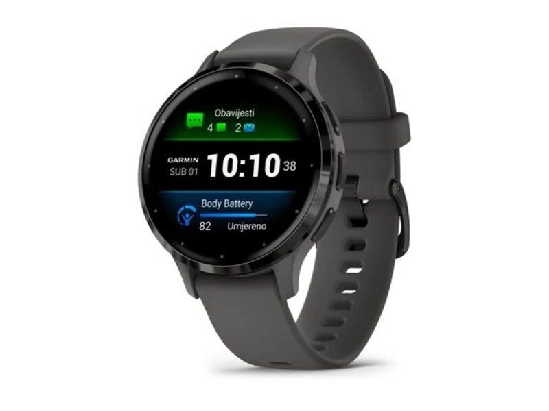 Garmin Pametni sat venu 3s  010-02785-00, Sivi