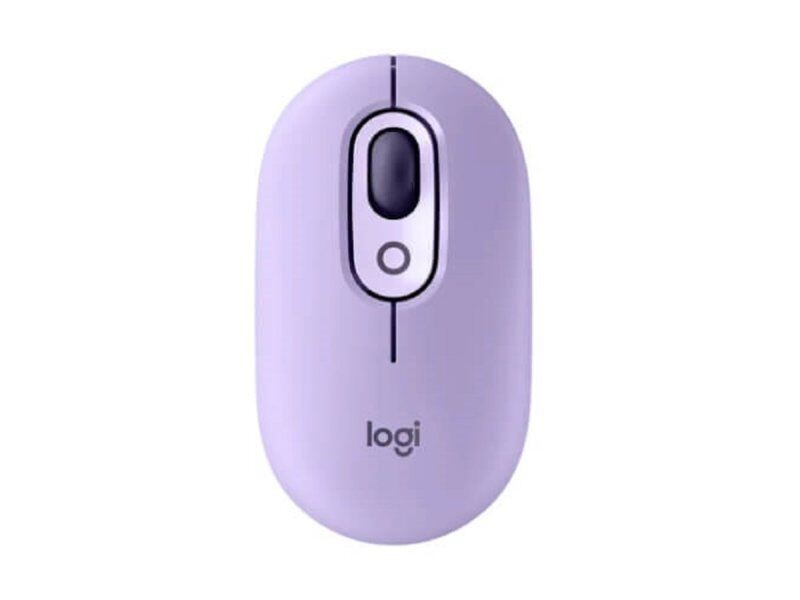 Logitech Bežični miš Pop, Ljubičasti