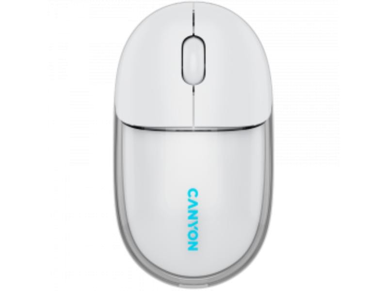Canyon Miš CNS-CMSW24W, Wireless, Beli