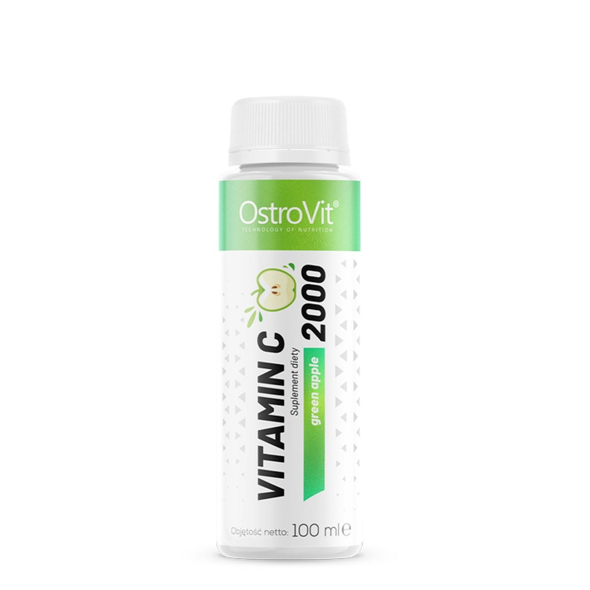 OstroVit Vitamin C 2000mg Shot zelena jabuka, 100ml