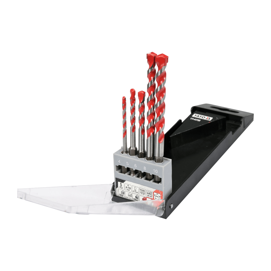 YATO Garnitura univerzalnih burgija, 4-10/5k