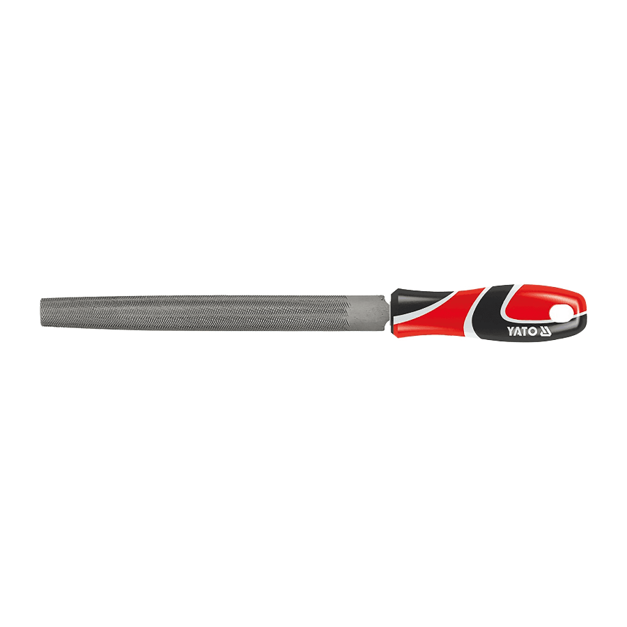 YATO Poluokrugla turpija za metal, 200mm, Ozub 2