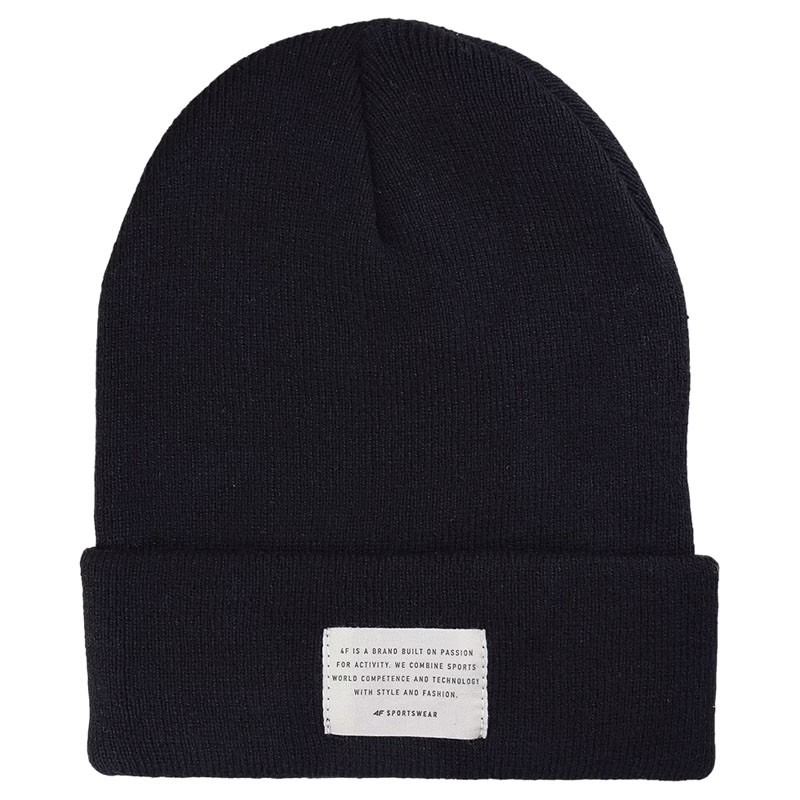 4F Muška kapa U431, Crna