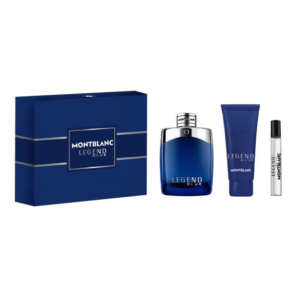 MONTBLANC Legend Blue set za muškarce (EDP100ml + gel za tuširanje 100ml + EDP 7.5ml)
