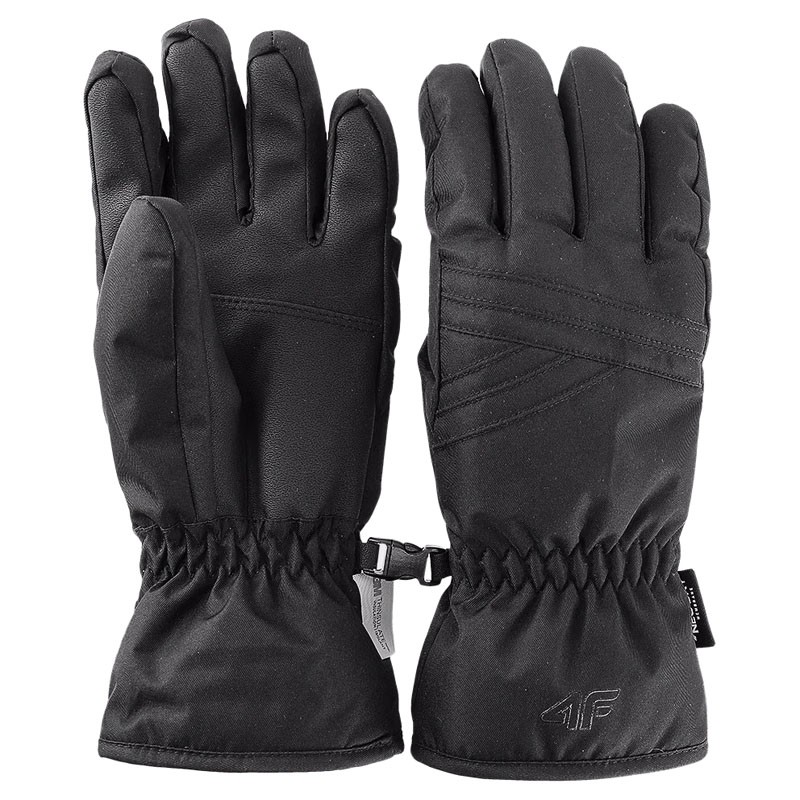 4F Ženske rukavice za skijanje FNK F145, Crne