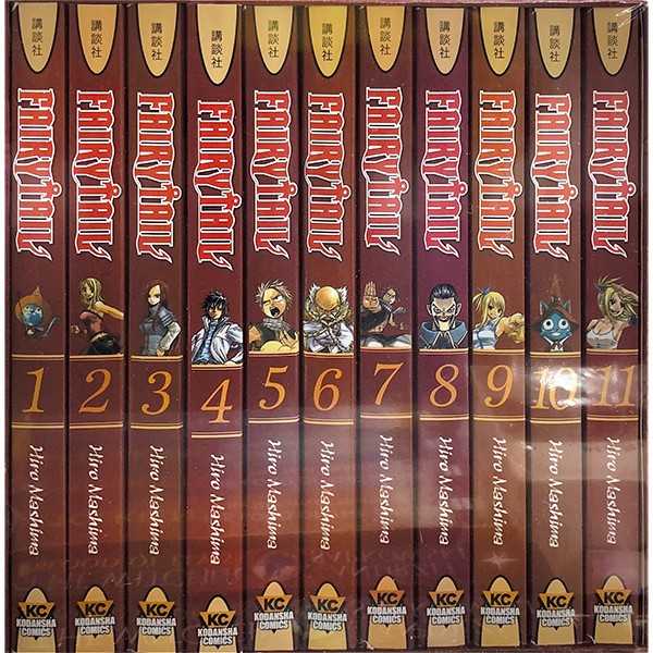 Fairy Tail Manga Box Set 1-11