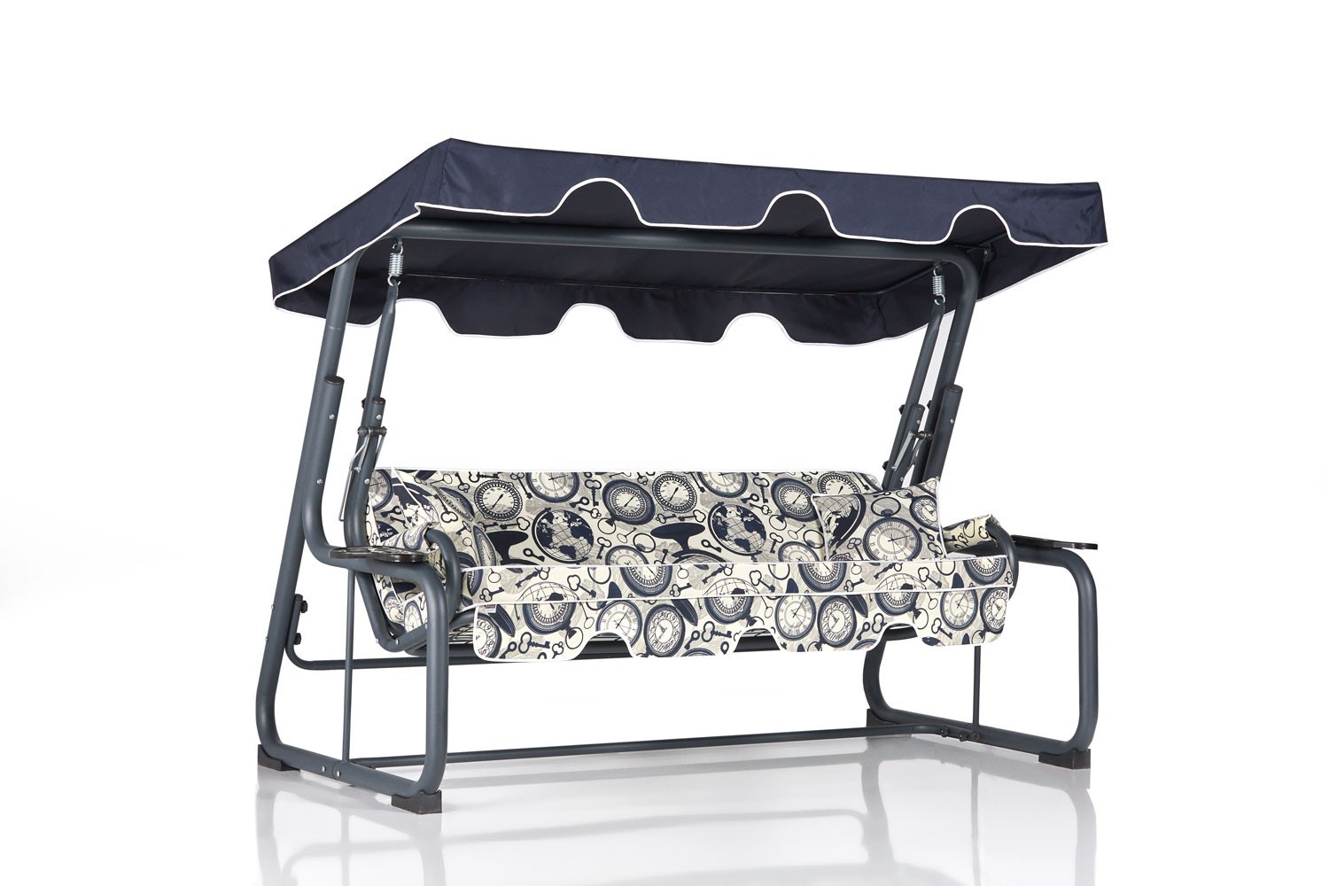 Hanah Home Baštenska ljuljaška Rubus 2 190x50x110cm Šarena