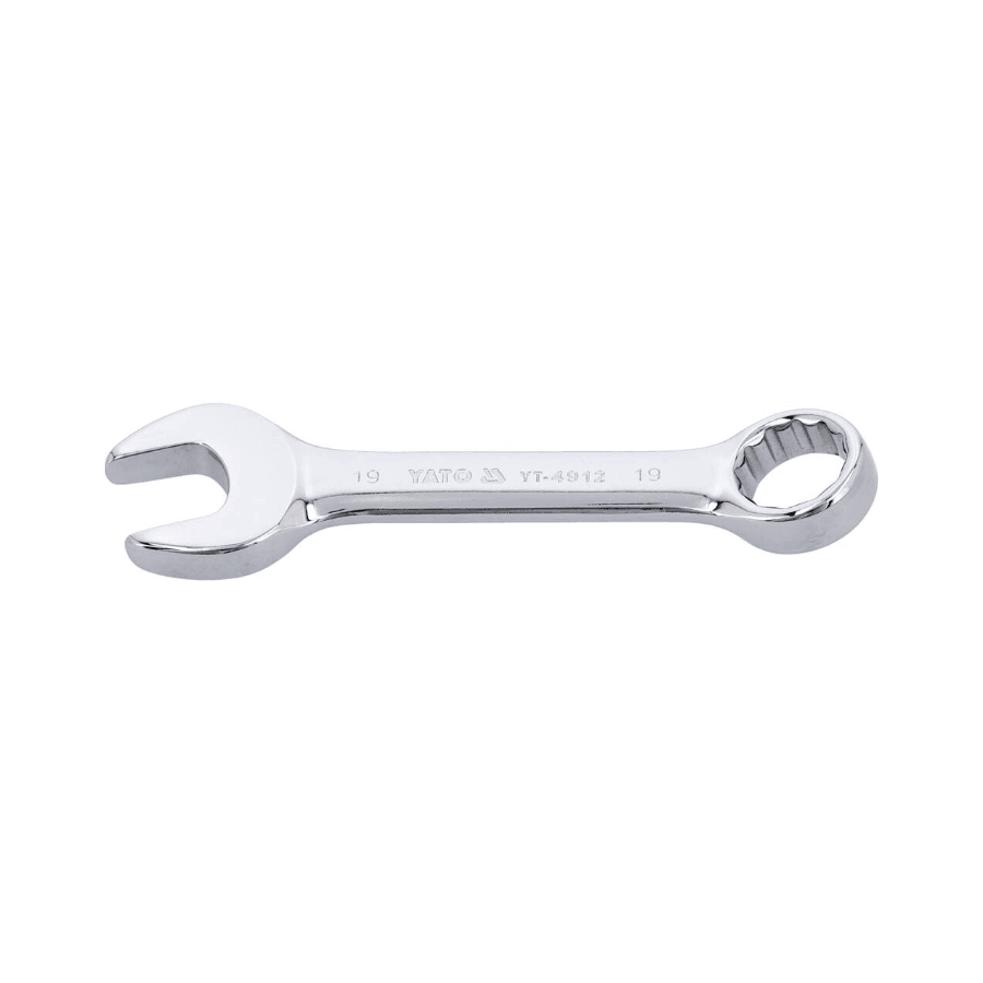 YATO Okasto viljuškasti ključ, Kratki, 19mm