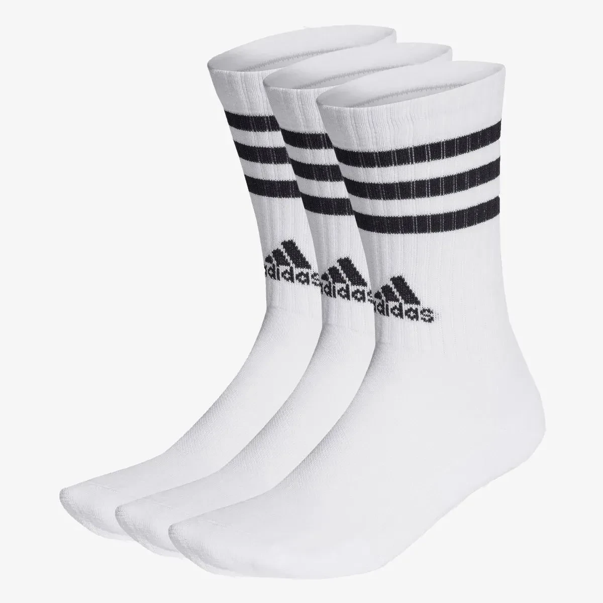Adidas Muške čarape 3S CSH CRW3P, 3 para, Bele