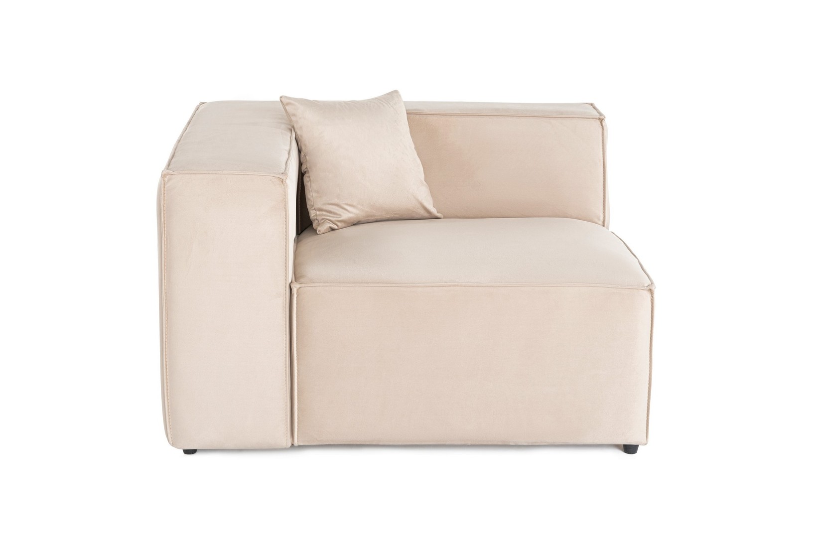 Atelier del Sofa Fotelja Lora L1 108x65x110cm Krem