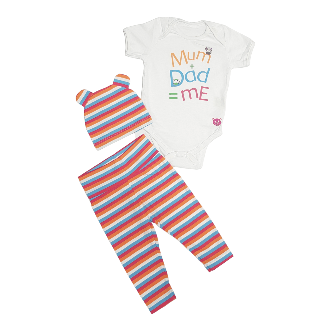 IVONA Komplet za bebe Vanja, Crveno-plavi