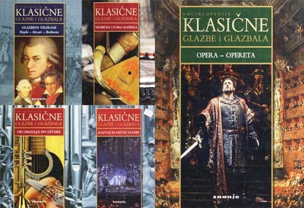 Enciklopedija klasične glazbe i glazbala, 1-5