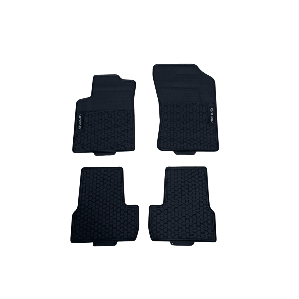 Schweizer Tipske gumene patosnice za Citroen C2/C3 2002+, Crne