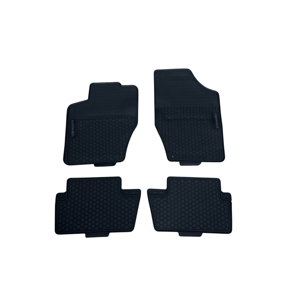 Schweizer Tipske gumene patosnice za Citroen C3 2009 2016, Crne