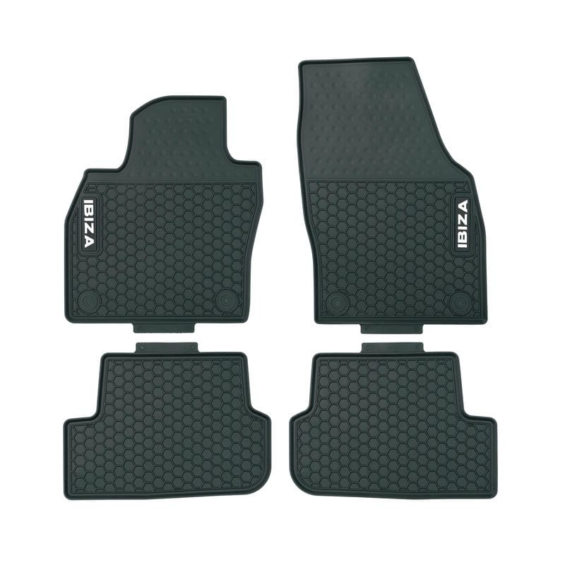 Schweizer Tipske gumene patosnice za Seat Ibiza 2017, Crne