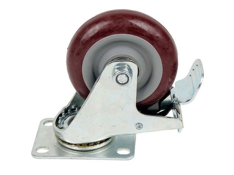 Womax Točak sa kočnicom, 100 mm