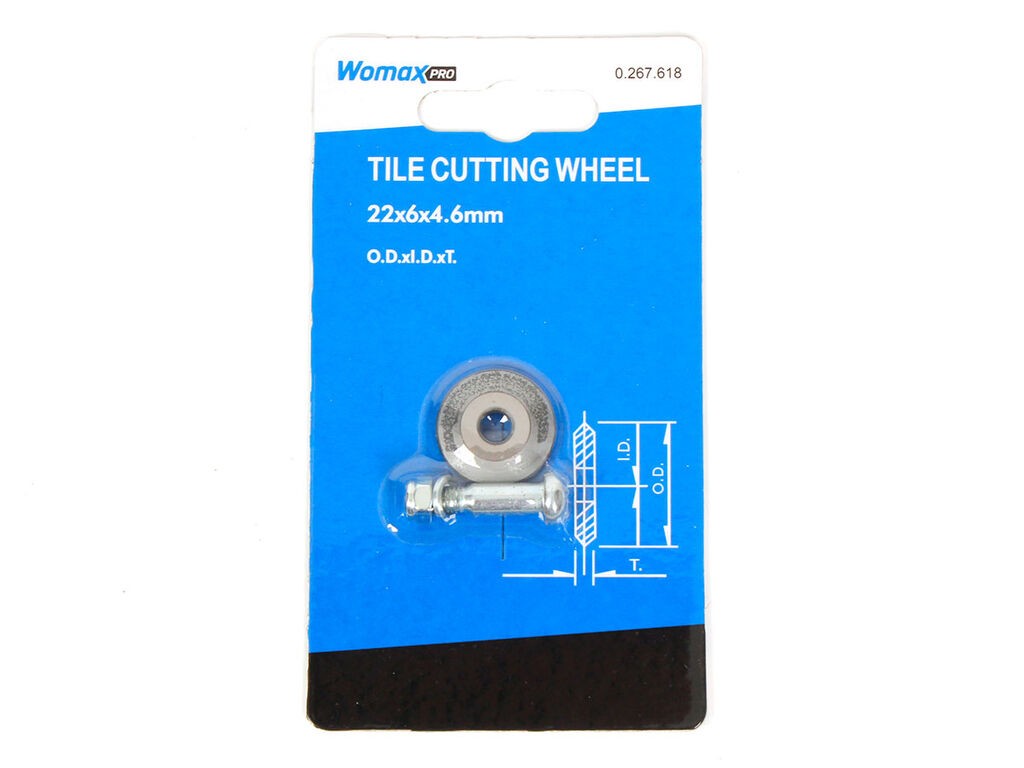 Womax Pro Nož za mašinu za sečenje pločica, 22x6x4.6mm