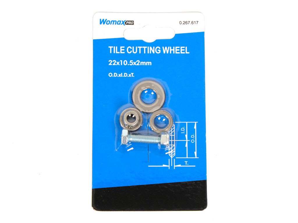 Womax Pro Nož za mašinu za sečenje pločica, 22x10.5x2mm