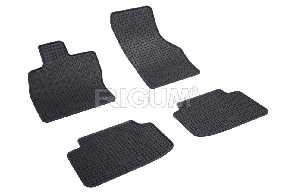 Rigum Tipske gumene patosnice za Škoda Octavia Iv 2020, Crne