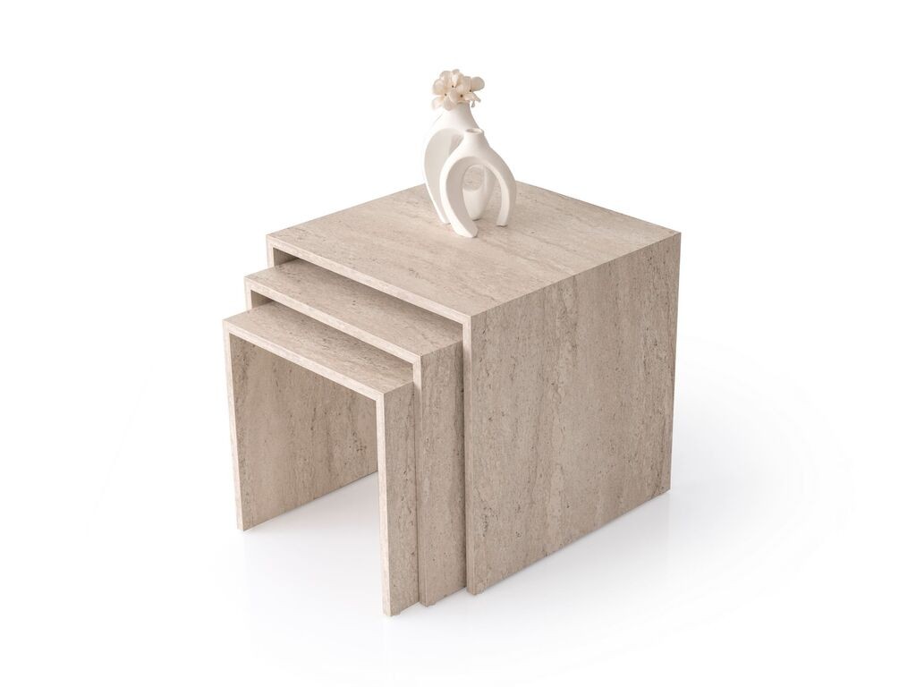 Hanah Home Set klub stočića Flex, 3 komada, Šareni