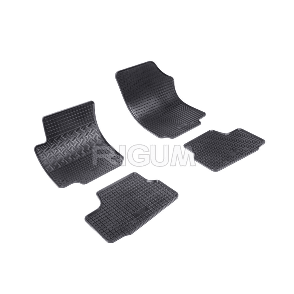 Rigum Tipske gumene patosnice za Škoda Yeti 2009, Crne