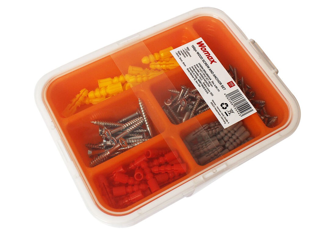 Woamx Set vijaca i tiplova, 156 komada