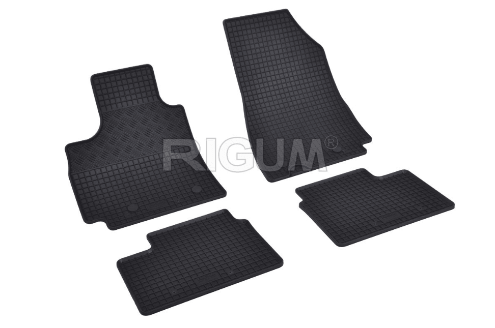 Rigum Tipske gumene patosnice za Renault Arkana Hybrid 2021, Crne