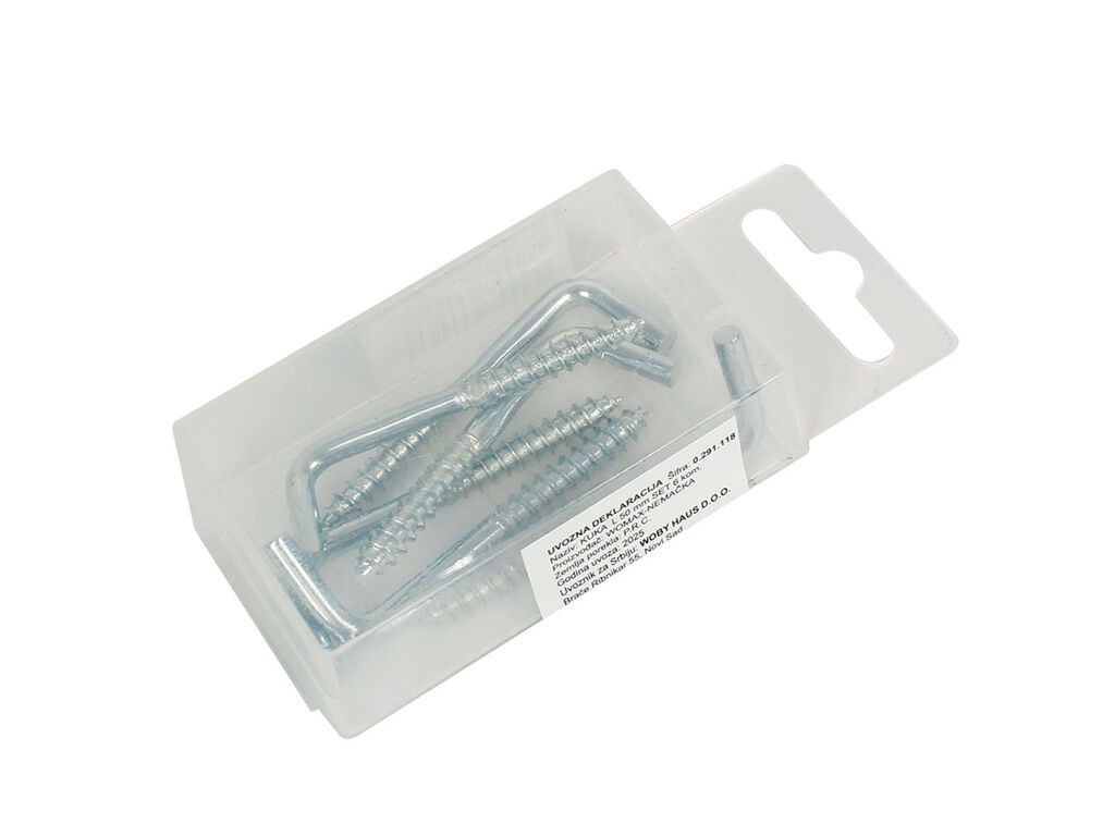 Set L kuka, 50mm, 6 komada