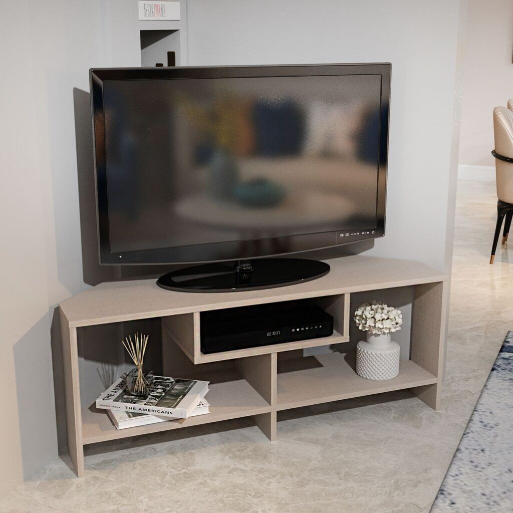 Hanah Home TV Komoda Maldiv, 120x46,8x35 cm, Bež
